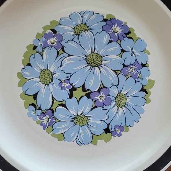 Decorated Stoneware Japan Blue Shasta Dishwasher Oven Safe - Picture 3 of 6